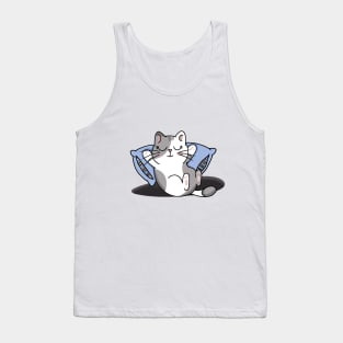 sleepy cat Tank Top